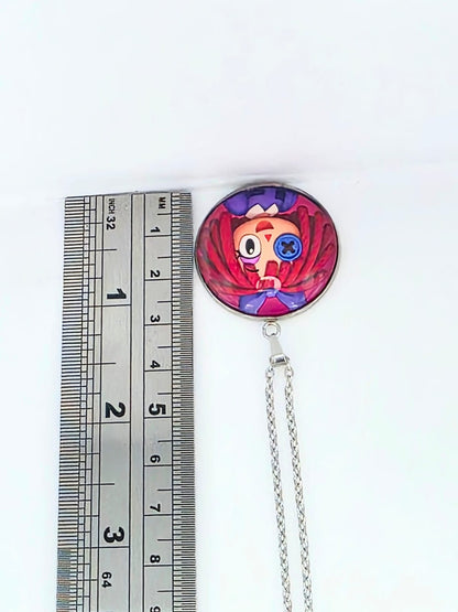 The Amazing Digital Circus Inspired Ragatha Pendant Stainless Steel Necklace