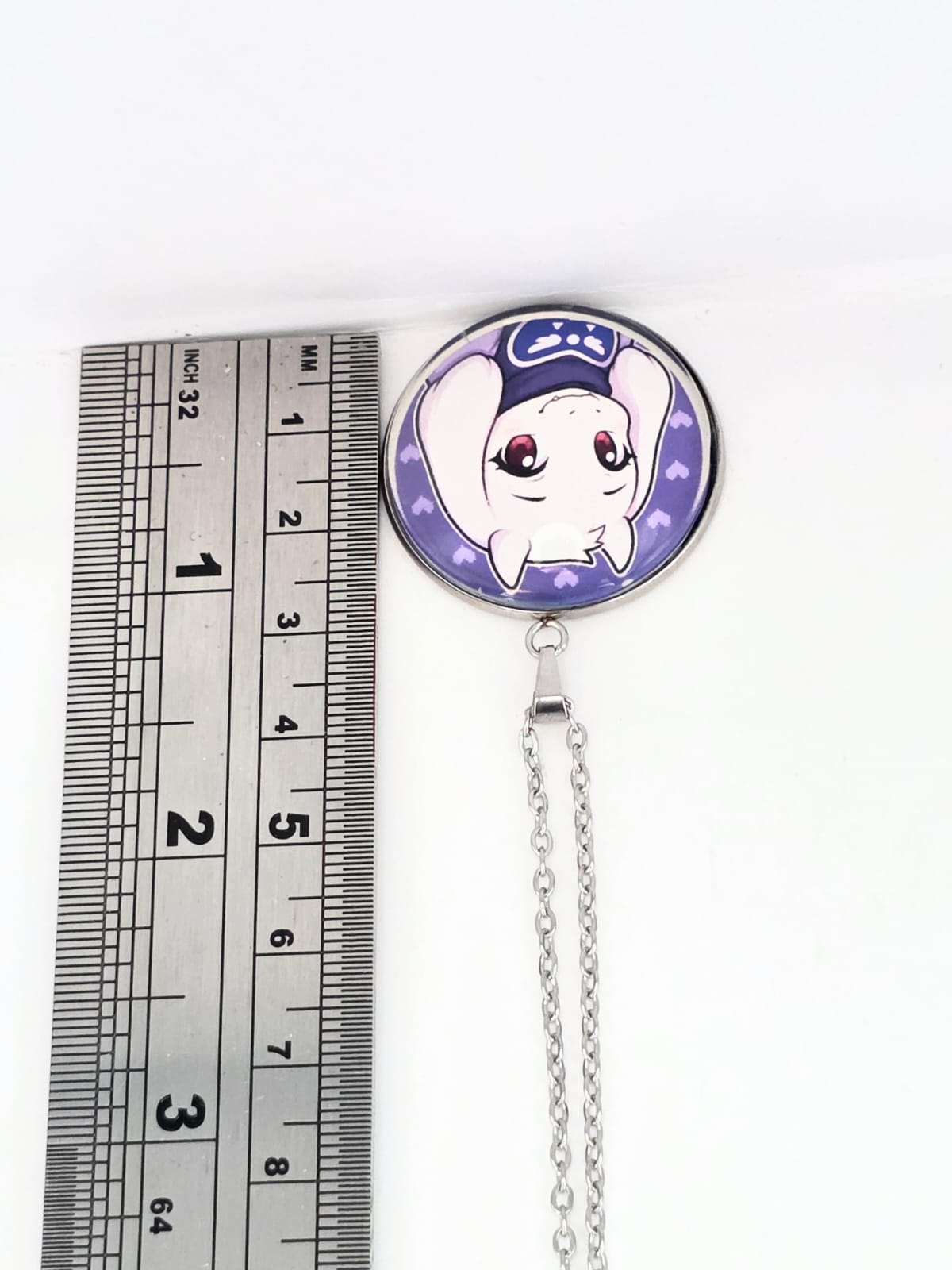 Undertale Inspired Toriel 30mm Pendant Stainless Steel 20 inch Necklace