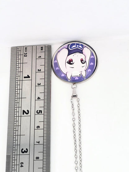 Undertale Inspired Toriel 30mm Pendant Stainless Steel 20 inch Necklace