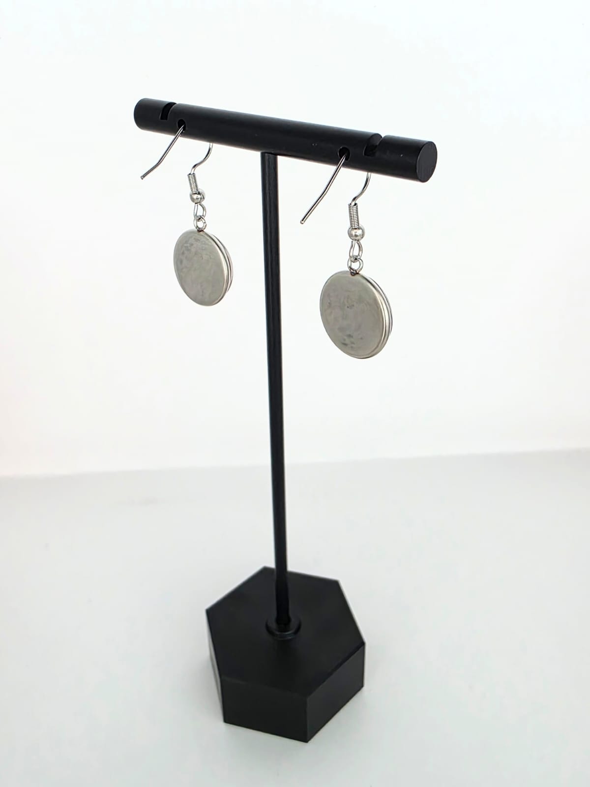 Hazbin Hotel Inspired Niffty & "Clean It Up" Dangle Stainless Steel Earrings