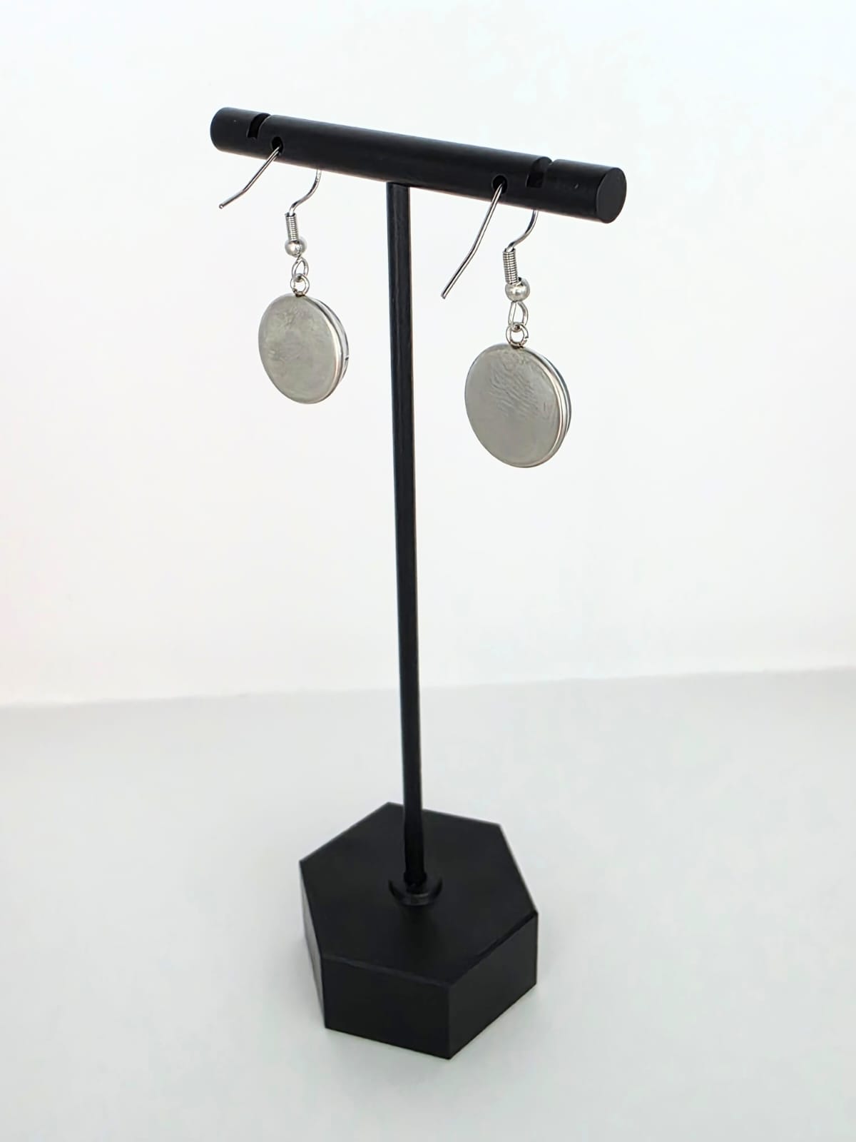 Hazbin Hotel Inspired Vincent & Young Vox Dangle Stainless Steel Earrings
