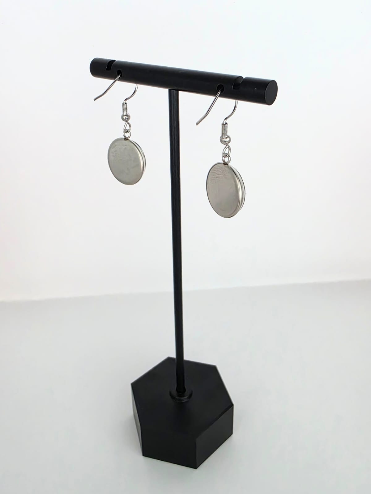 Hazbin Hotel Inspired Charlie & Vaggi Dangle Stainless Steel Earrings