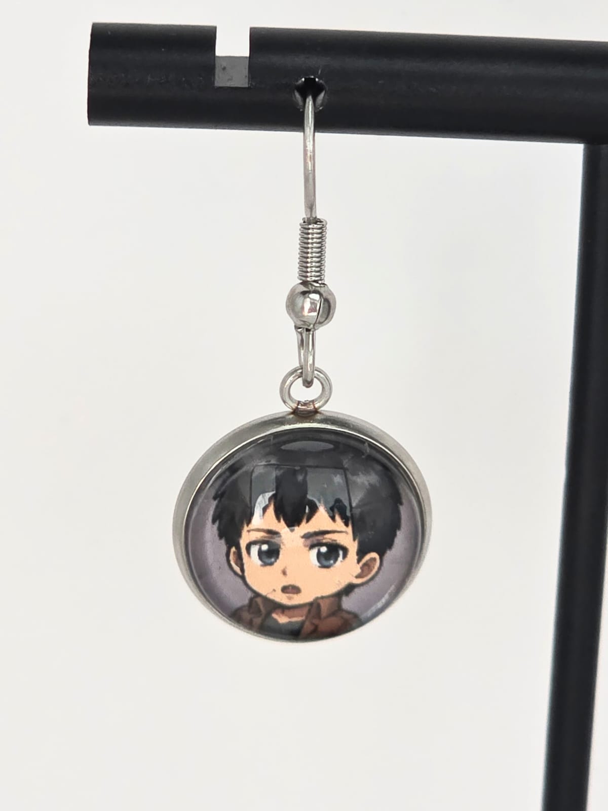 Attack on Titan Inspired Reiner & Bertholdt Dangle Stainless Steel Earrings