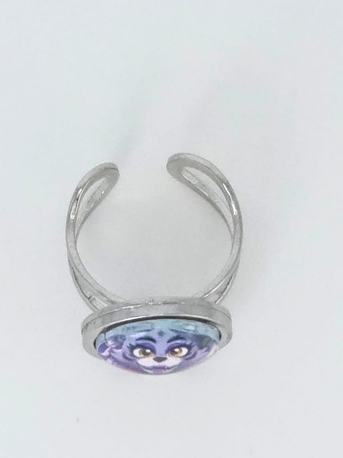FNAF Security Breach Inspired Roxanne Wolf 14 mm Adjustable Steel Ring