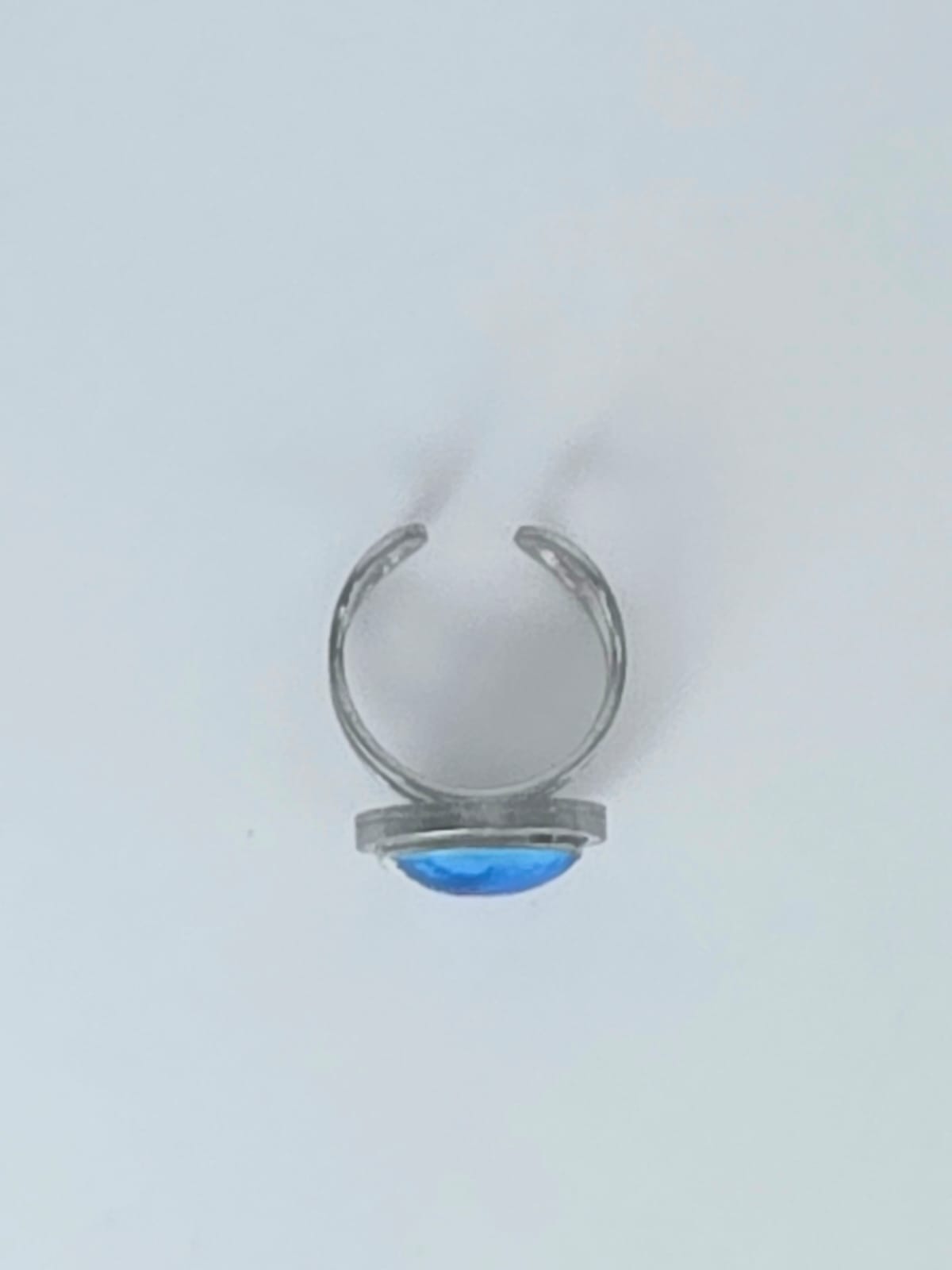Stardew Valley Inspired Blue Chicken 14 mm Adjustable Stainless Steel Ring