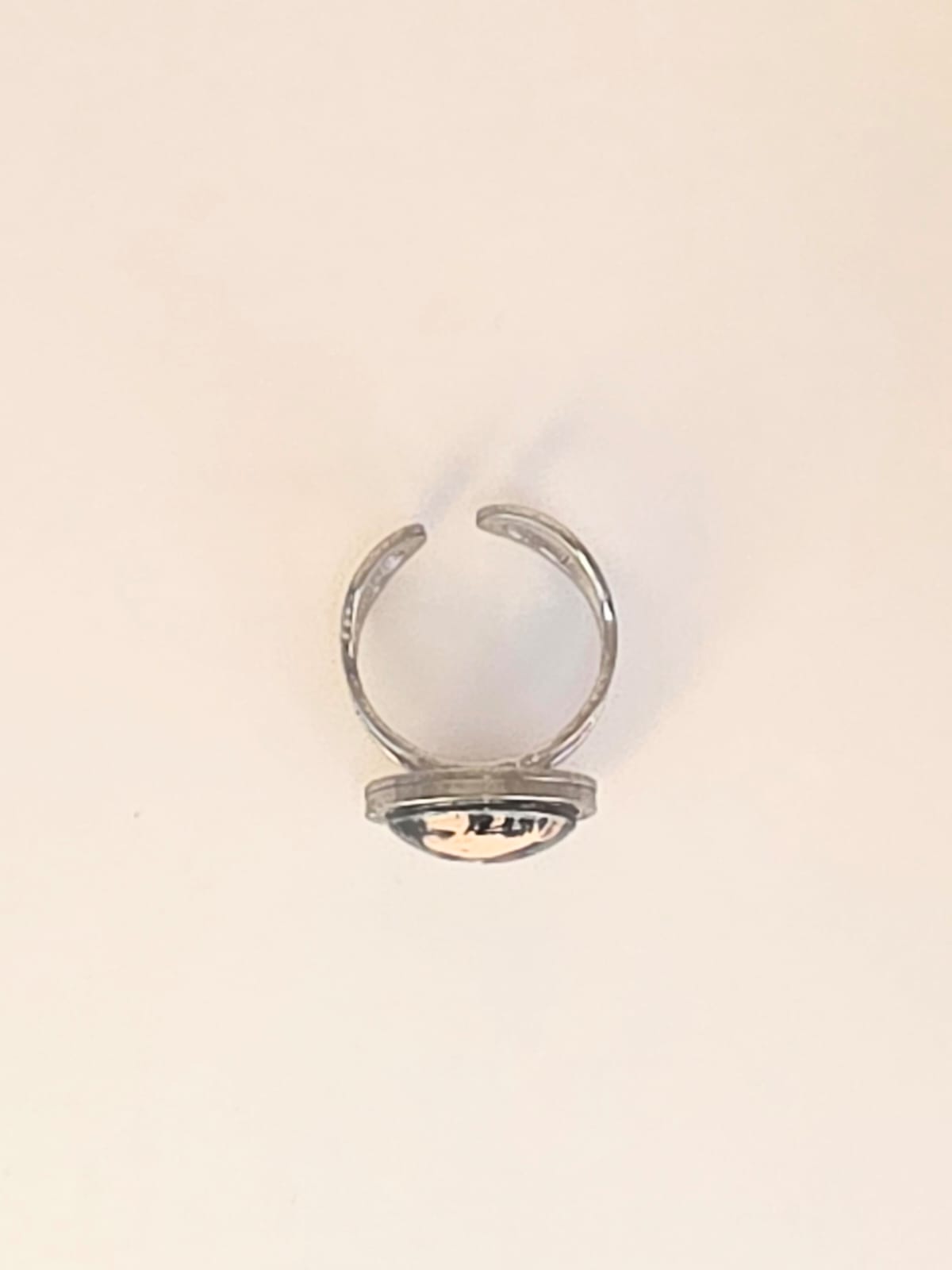 Attack on Titan Inspired Levi Ackerman Adjustable Stainless Steel Ring 14mm