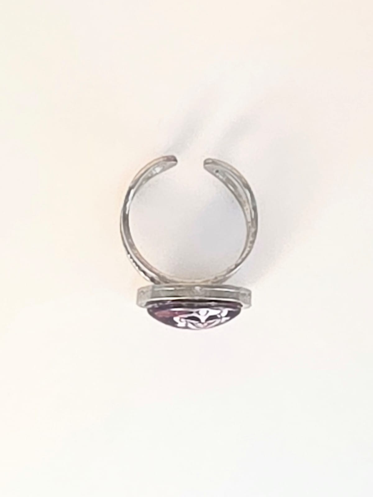 Hazbin Hotel Inspired Rosie 14 mm Adjustable Stainless Steel Ring Handmade