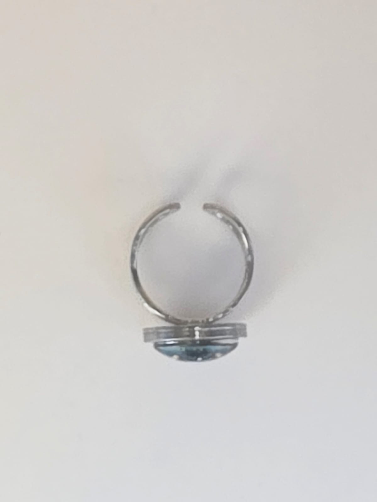 Final Space Inspired HUE 14 mm Adjustable Stainless Steel Ring Handmade UK