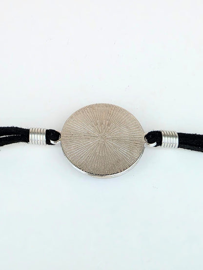 Undertale Inspired Toriel 20mm Faux Suede Adjustable Bracelet Handmade