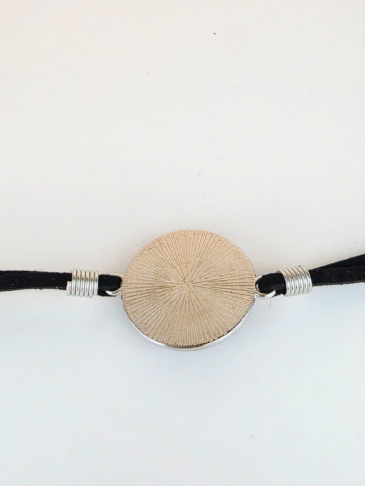 Hazbin Hotel Inspired Sir Pentious 20mm Faux Suede Adjustable Bracelet Handmade
