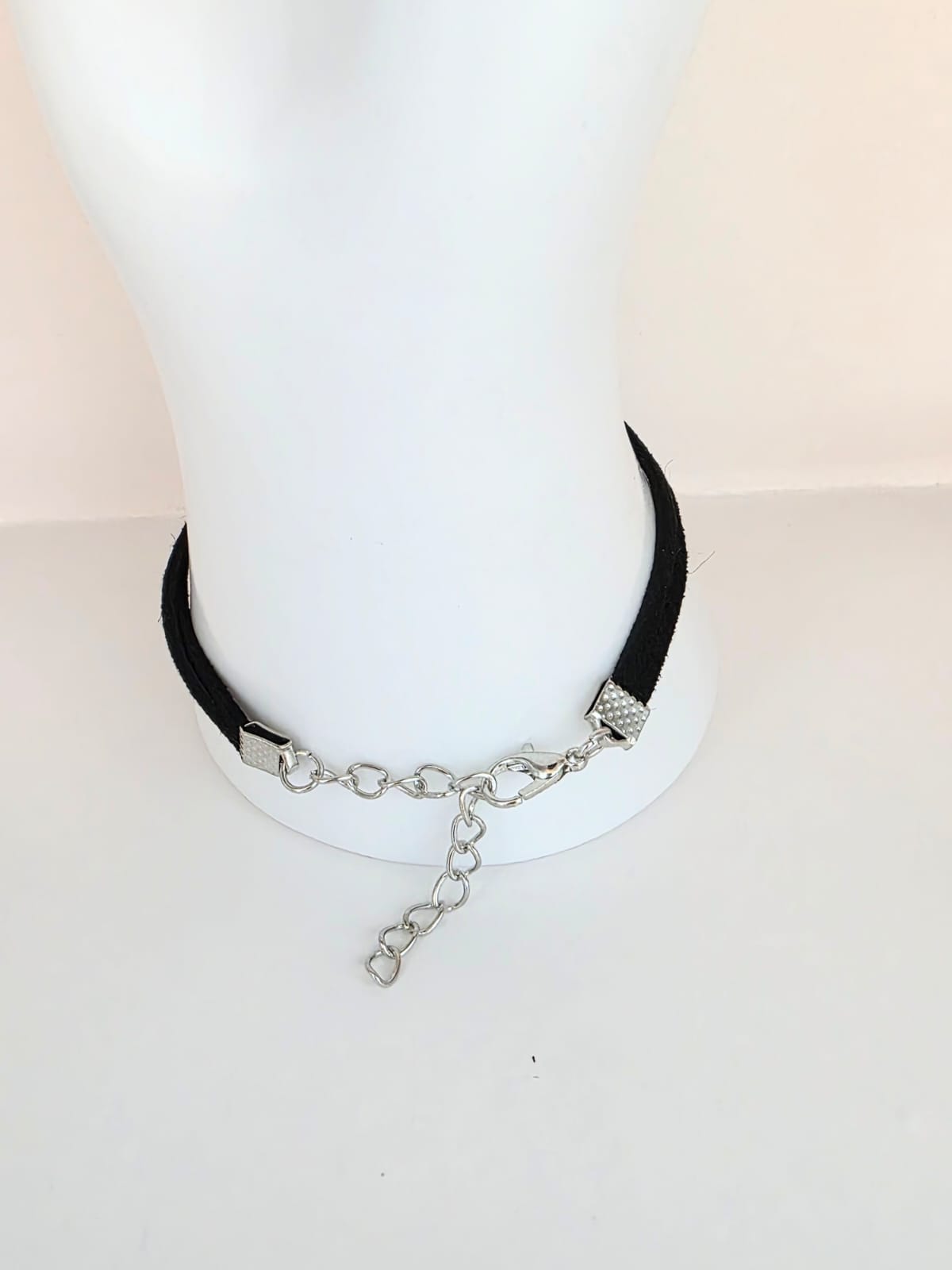 Hazbin Hotel Inspired Sir Pentious 20mm Faux Suede Adjustable Bracelet Handmade