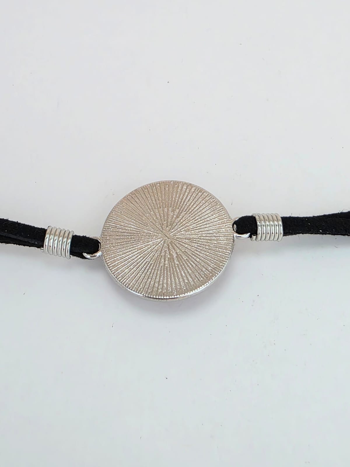 Helluva Boss Inspired Beelzebub 20mm Faux Suede Adjustable Bracelet Handmade