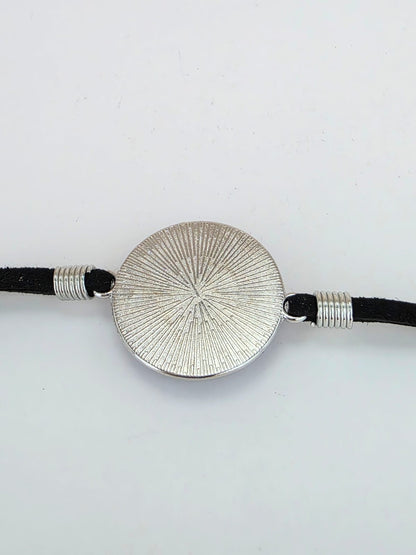 FNAF Sister Location Inspired Ballora 20mm Faux Suede Adjustable Bracelet