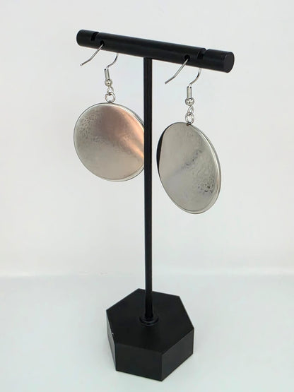 Stardew Valley Inspired Abigail & Amethyst Dangle Stainless Steel Earrings