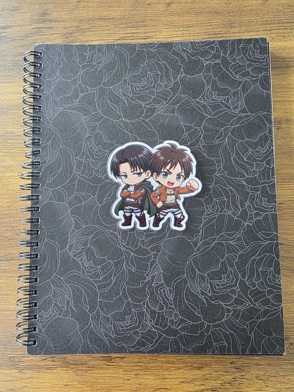 Attack on Titan Inspired Levi & Eren Glossy Die Cut Sticker | 2 Sizes Available
