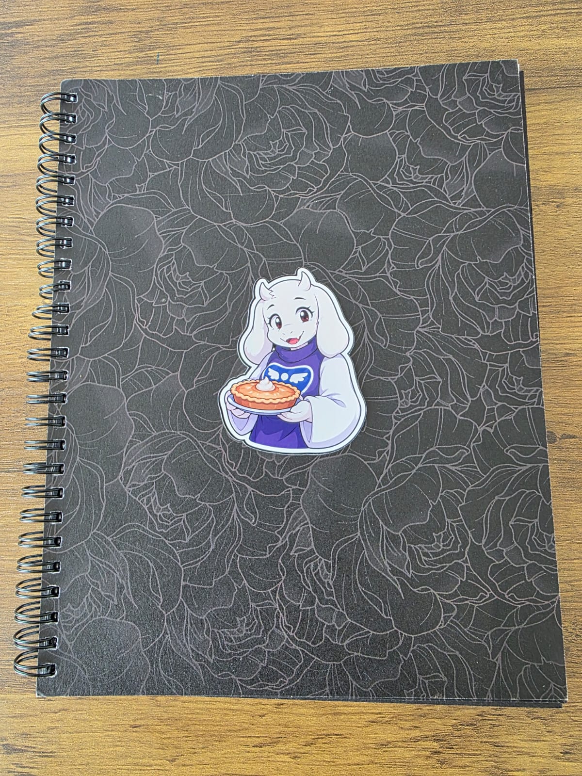 Undertale Inspired Toriel & Butterscotch Pie Glossy Die Cut Sticker | 2 Sizes Available