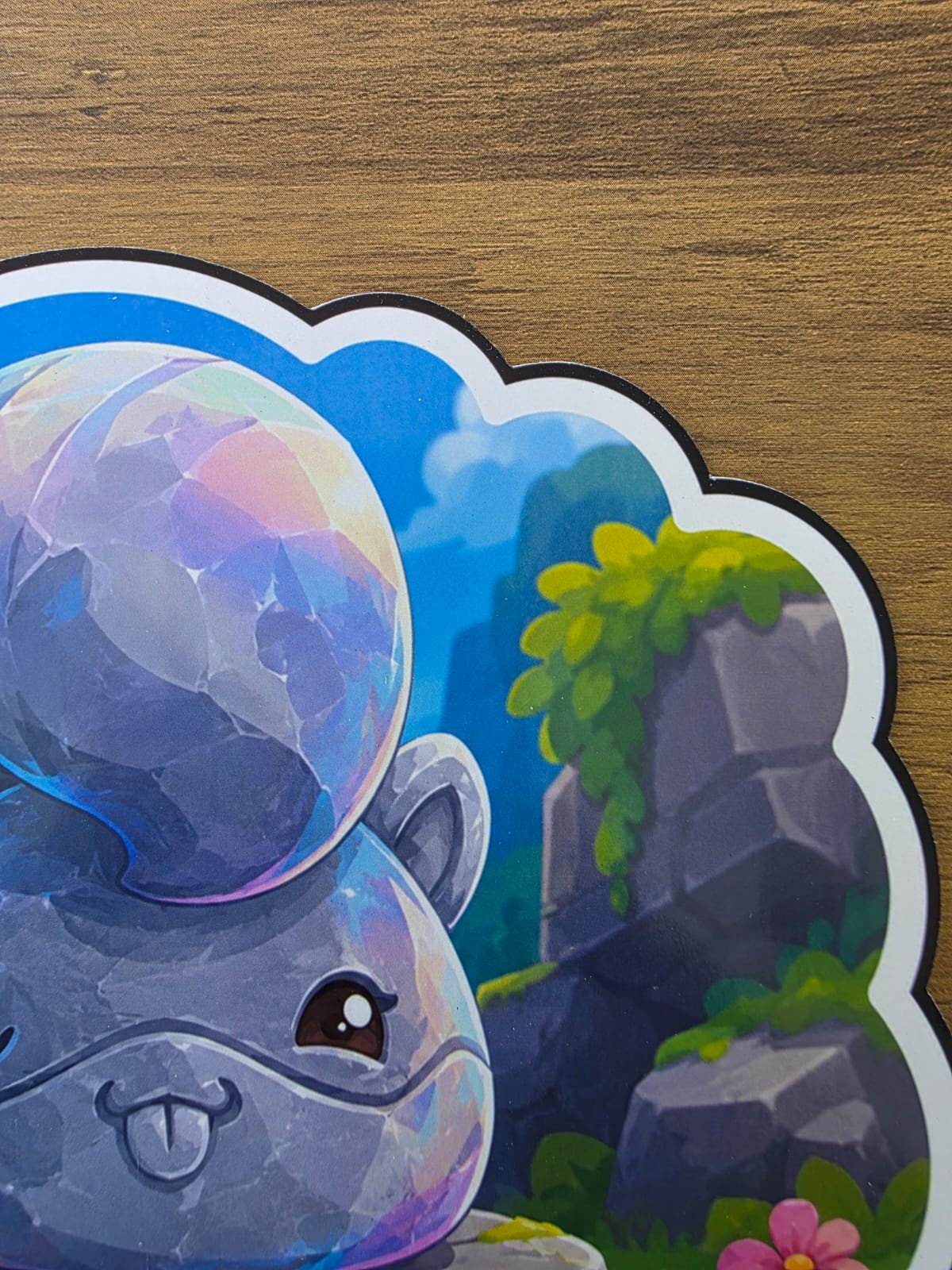 Slime Rancher 2 Inspired Ringtail Statue Glossy Die Cut Sticker | 2 Sizes Available
