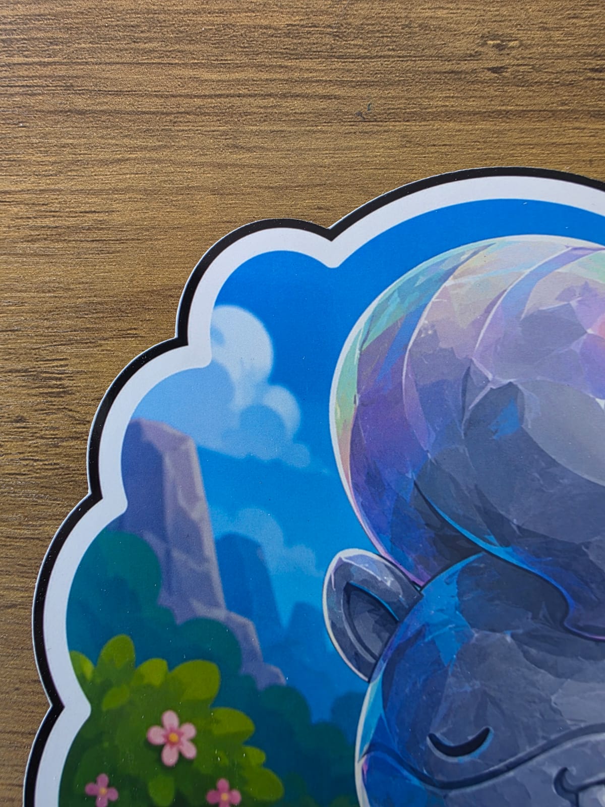 Slime Rancher 2 Inspired Ringtail Statue Glossy Die Cut Sticker | 2 Sizes Available