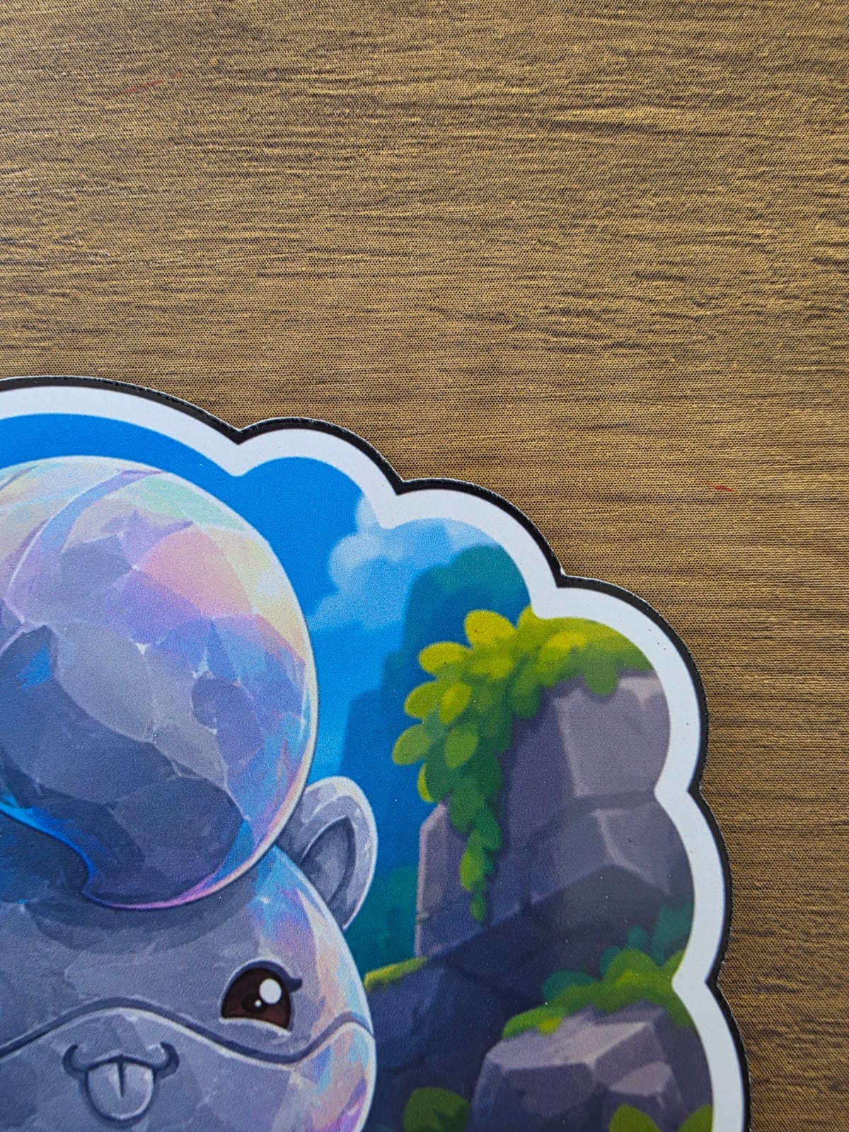 Slime Rancher 2 Inspired Ringtail Statue Glossy Die Cut Sticker | 2 Sizes Available