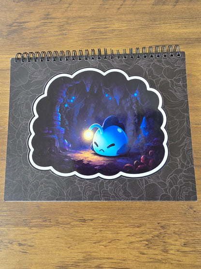 Slime Rancher 2 Inspired Angler Slime in Cave Glossy Die Cut Sticker | 2 Sizes Available