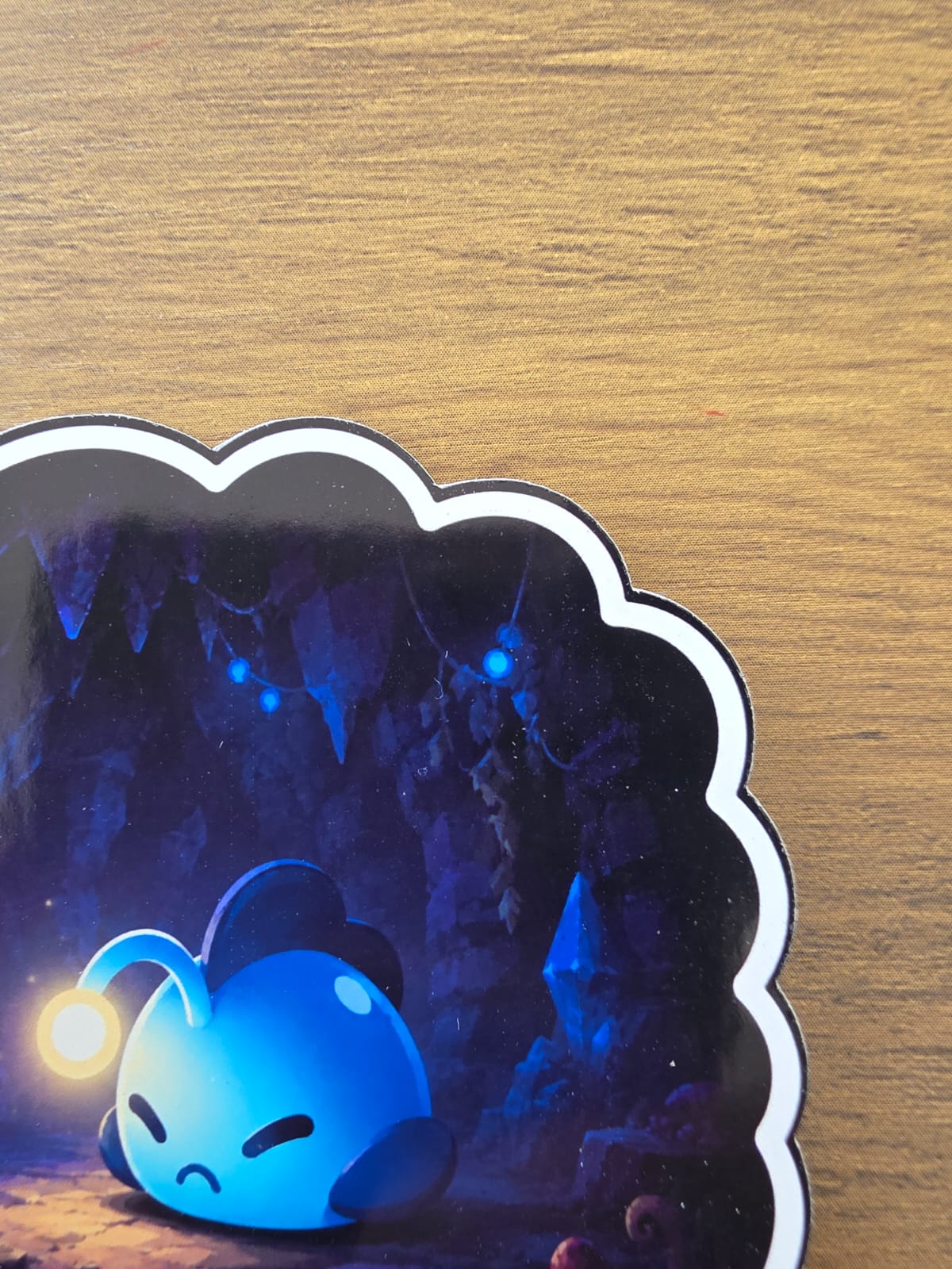 Slime Rancher 2 Inspired Angler Slime in Cave Glossy Die Cut Sticker | 2 Sizes Available