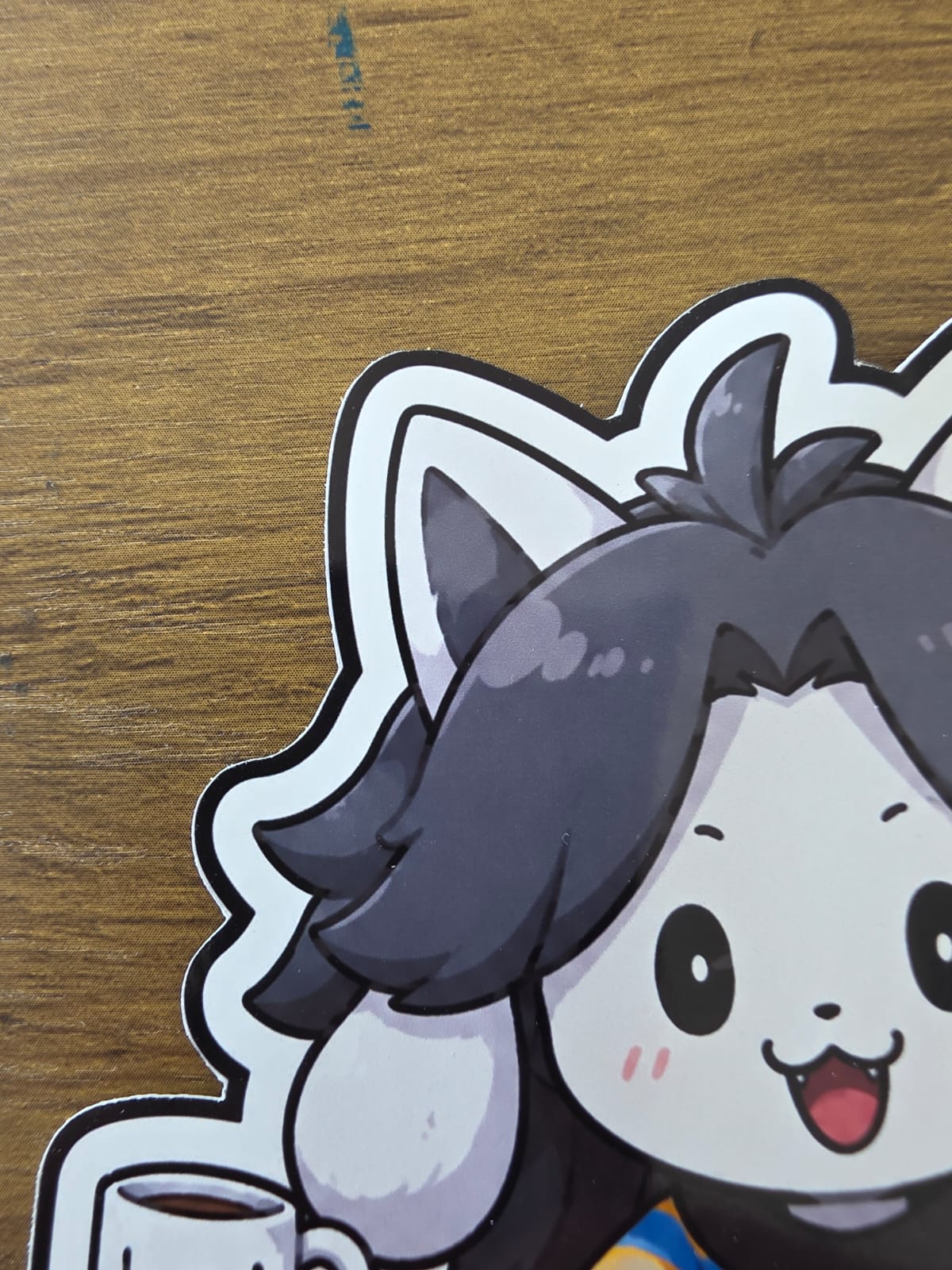 Undertale Inspired Temmie & Annoying Dog Glossy Die Cut Sticker | 2 Sizes Available