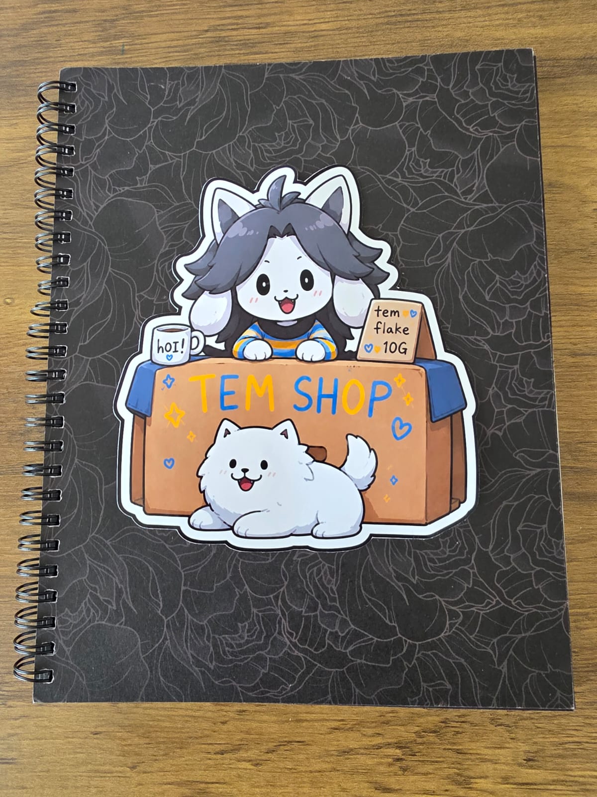 Undertale Inspired Temmie & Annoying Dog Glossy Die Cut Sticker | 2 Sizes Available