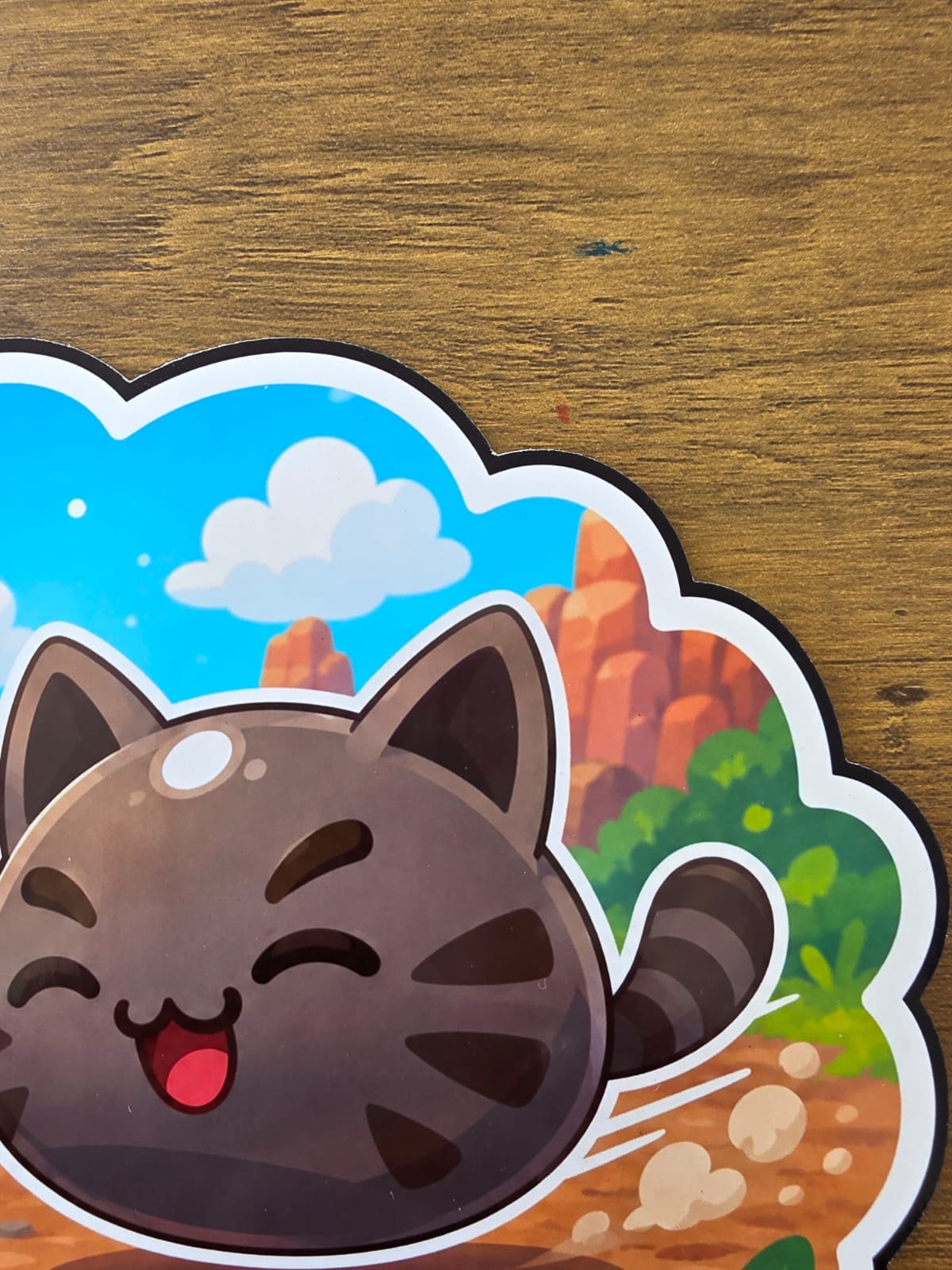 Slime Rancher Inspired Tabby & Yarn Glossy Die Cut Sticker | 2 Sizes Available