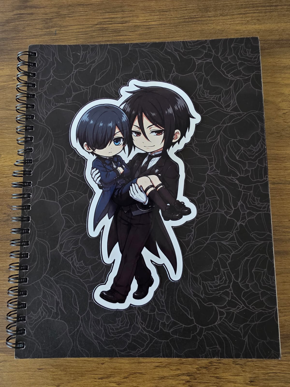 Black Butler (Kuroshitsuji) Inspired Ciel & Sebastian Glossy Die Cut Sticker | 2 Sizes Available