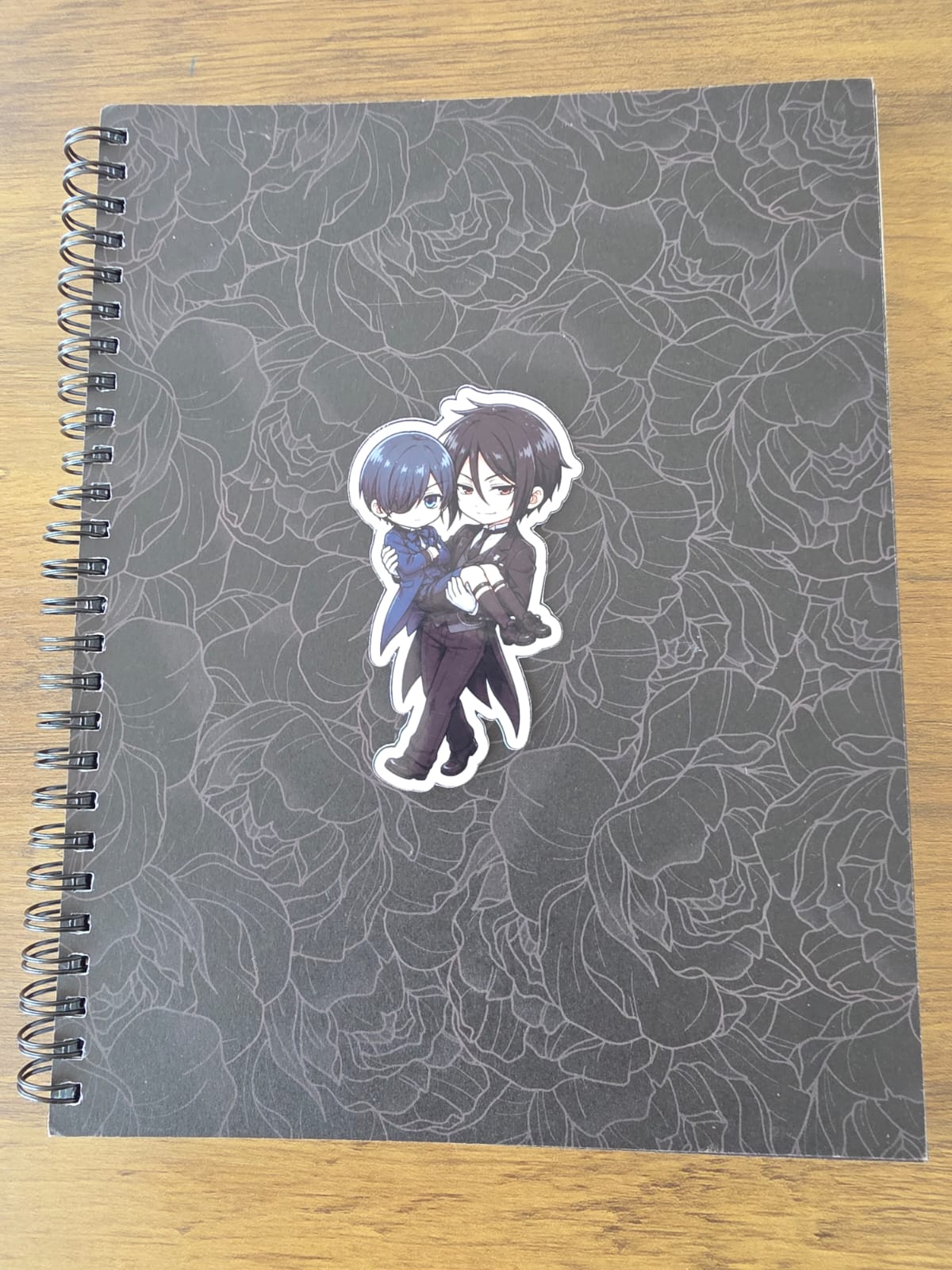 Black Butler (Kuroshitsuji) Inspired Ciel & Sebastian Glossy Die Cut Sticker | 2 Sizes Available