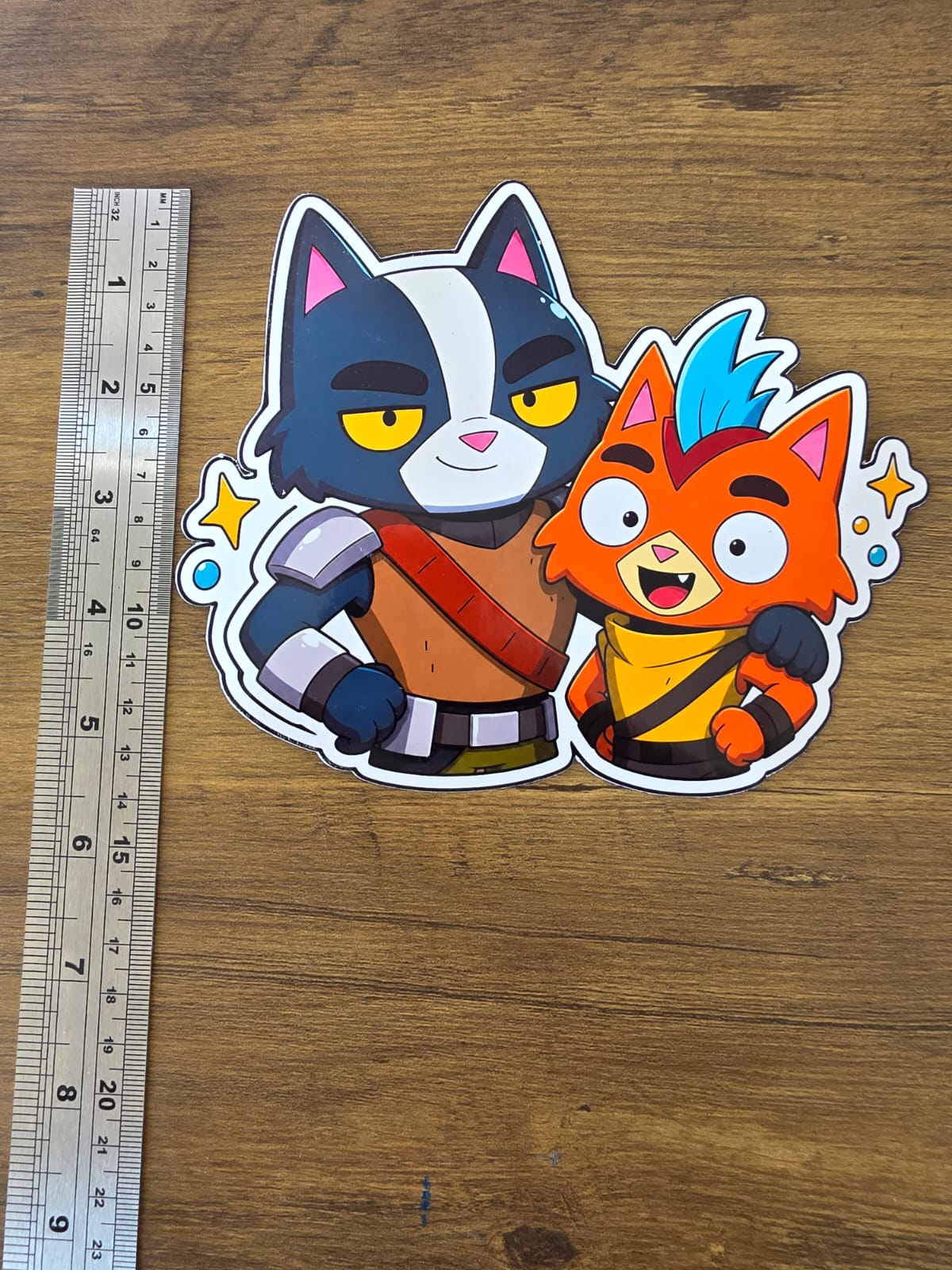 Final Space Inspired Avocato & Little Cato Glossy Die Cut Sticker | 2 Sizes Available