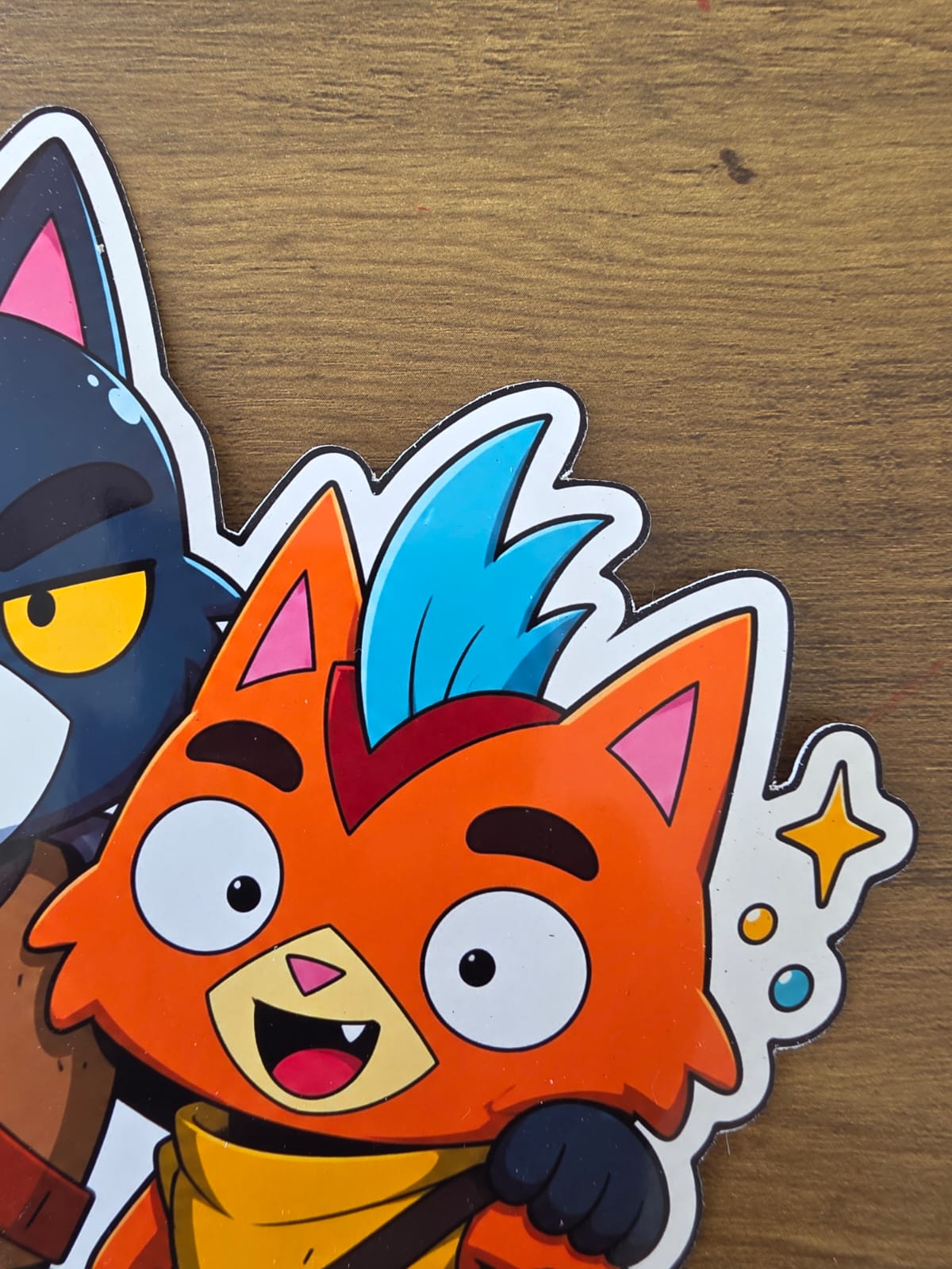 Final Space Inspired Avocato & Little Cato Glossy Die Cut Sticker | 2 Sizes Available