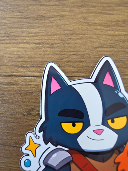 Final Space Inspired Avocato & Little Cato Glossy Die Cut Sticker | 2 Sizes Available