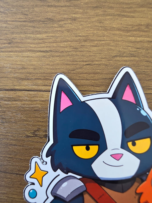 Final Space Inspired Avocato & Little Cato Glossy Die Cut Sticker | 2 Sizes Available