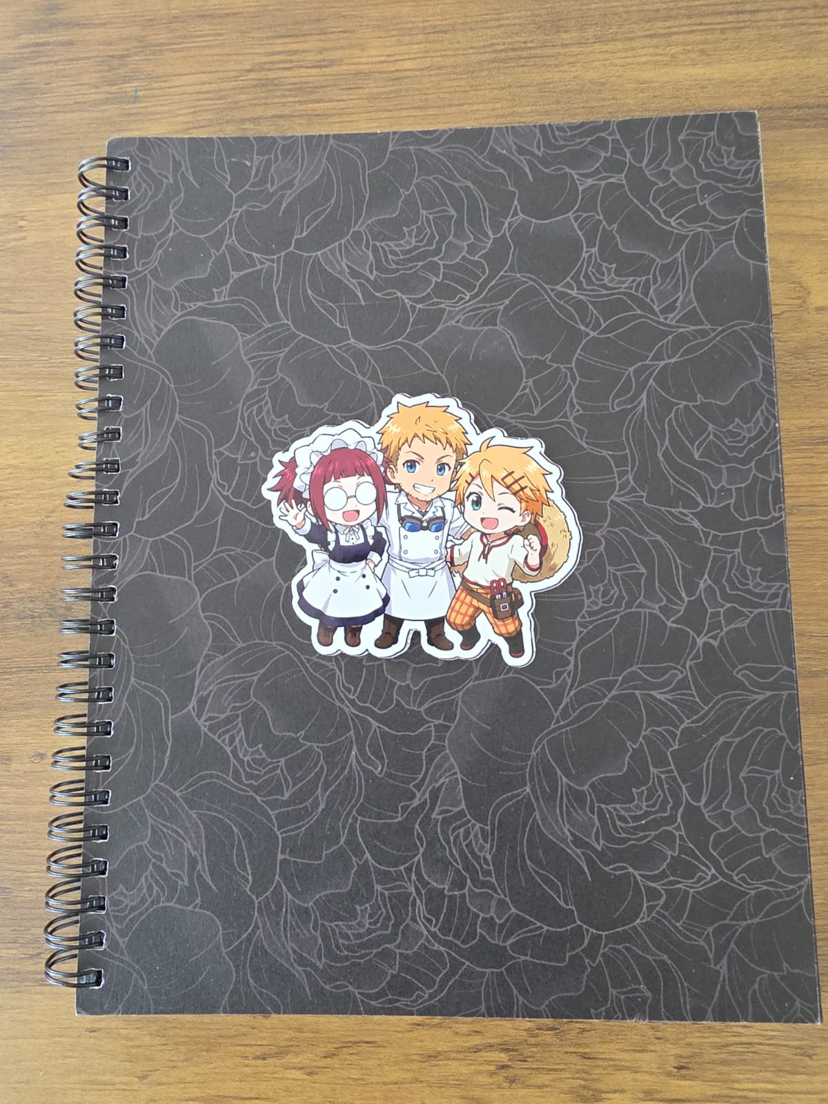 Black Butler (Kuroshitsuji) Inspired Mey-Rin Bardroy & Finny Glossy Sticker | 2 Sizes Available