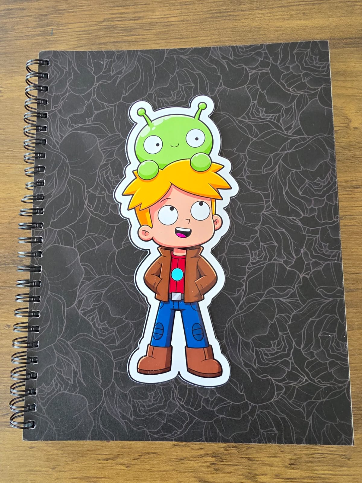Final Space Inspired Gary & Mooncake Glossy Die Cut Sticker | 2 Sizes Available