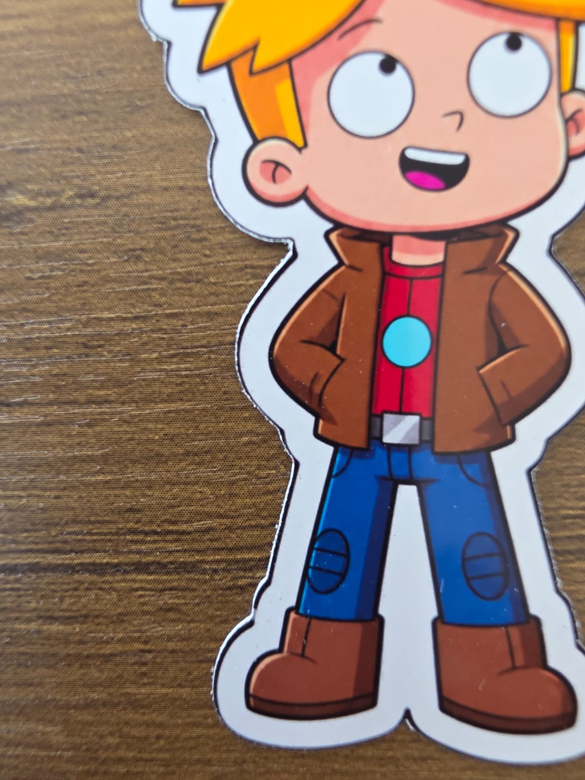 Final Space Inspired Gary & Mooncake Glossy Die Cut Sticker | 2 Sizes Available