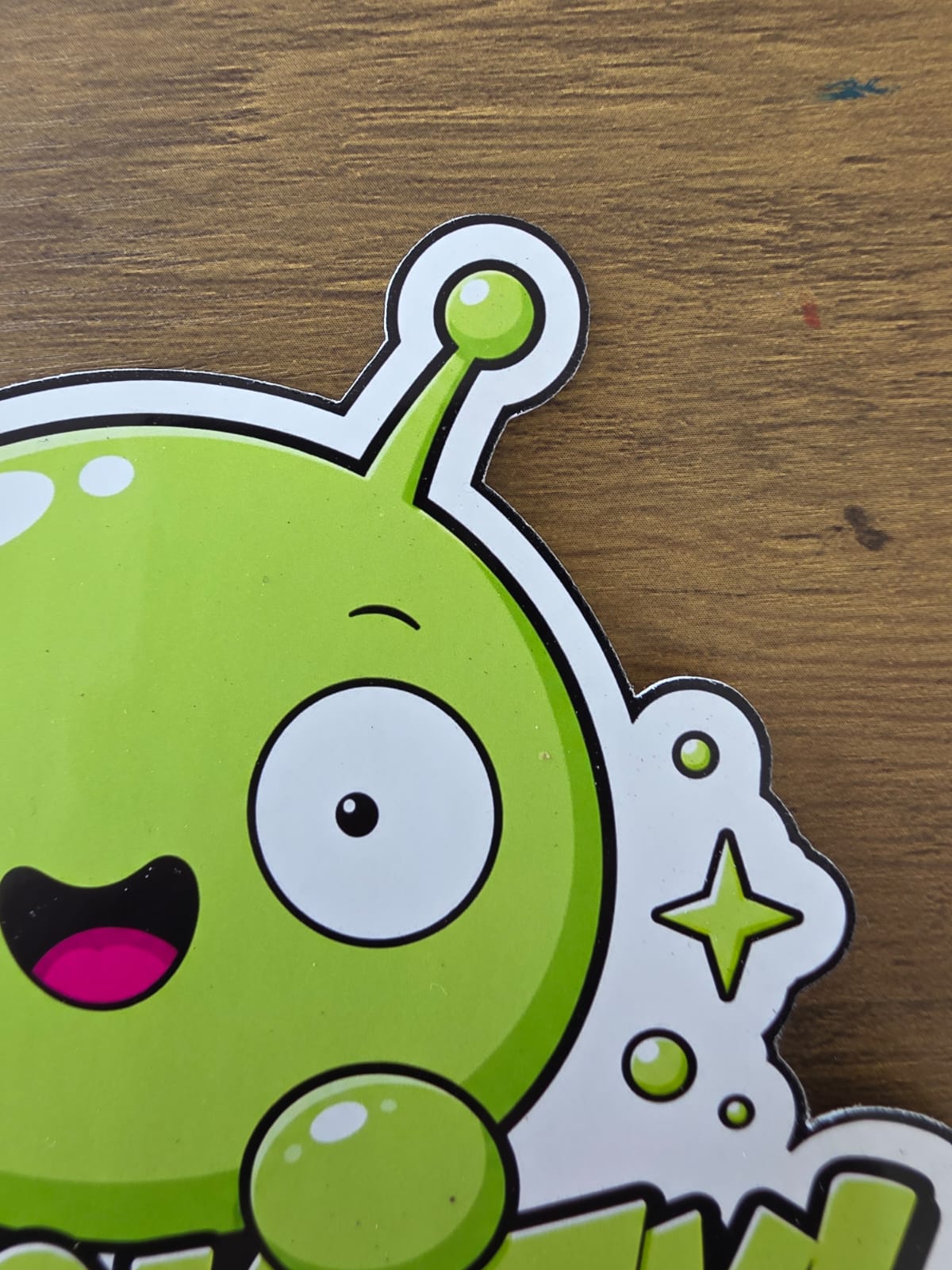 Final Space Inspired Mooncake & Chookity Glossy Die Cut Sticker | 2 Sizes Available