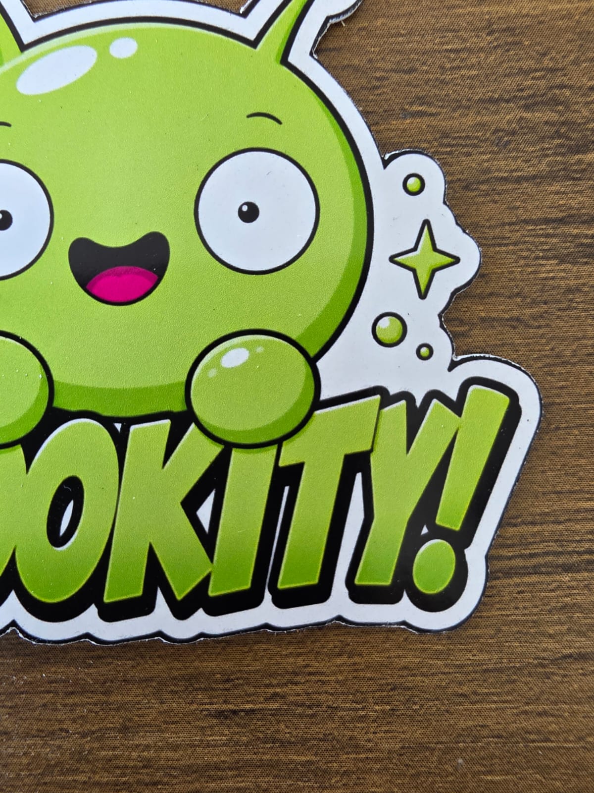 Final Space Inspired Mooncake & Chookity Glossy Die Cut Sticker | 2 Sizes Available