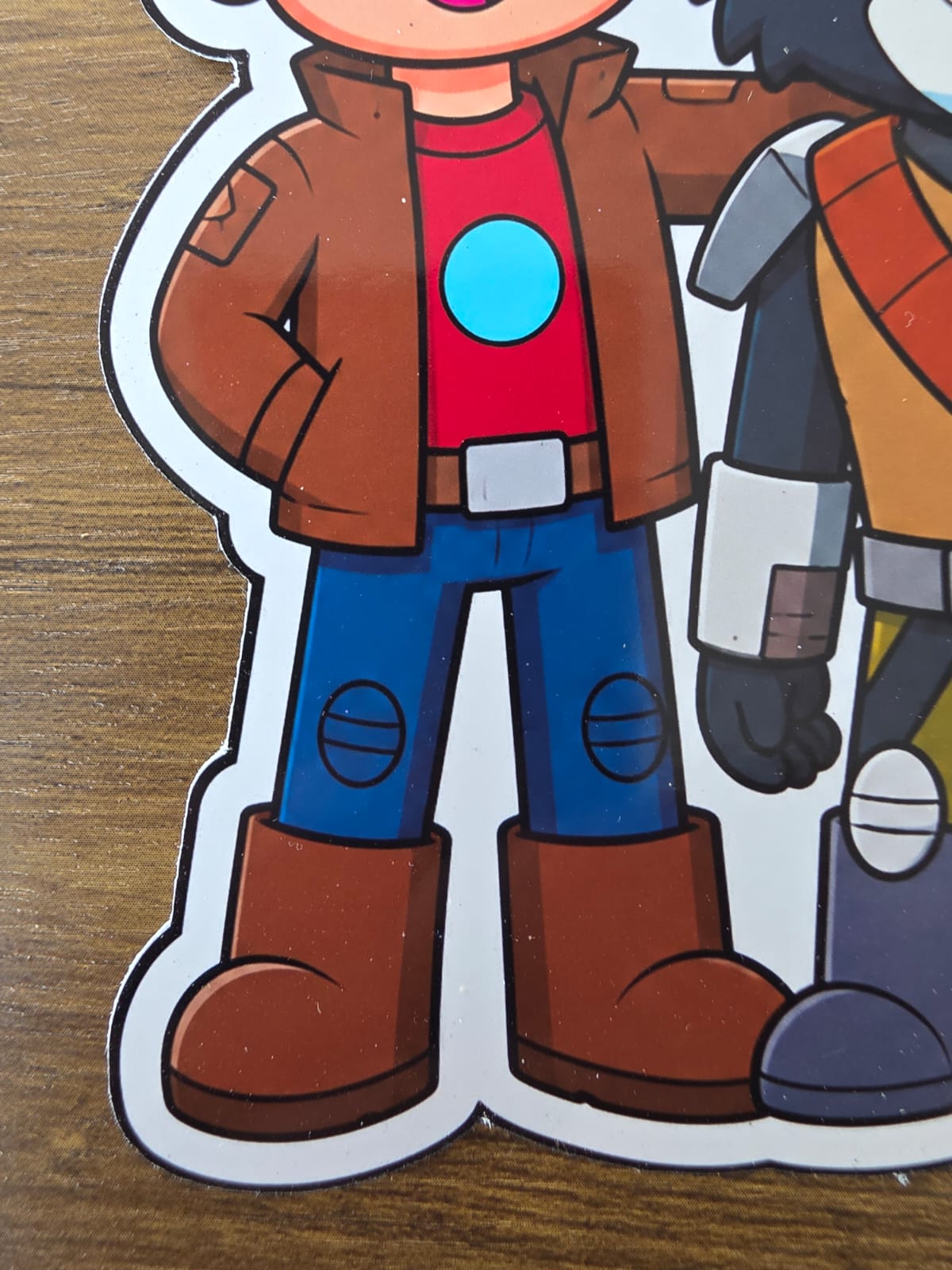 Final Space Inspired Gary & Avocato Glossy Die Cut Sticker | 2 Sizes Available