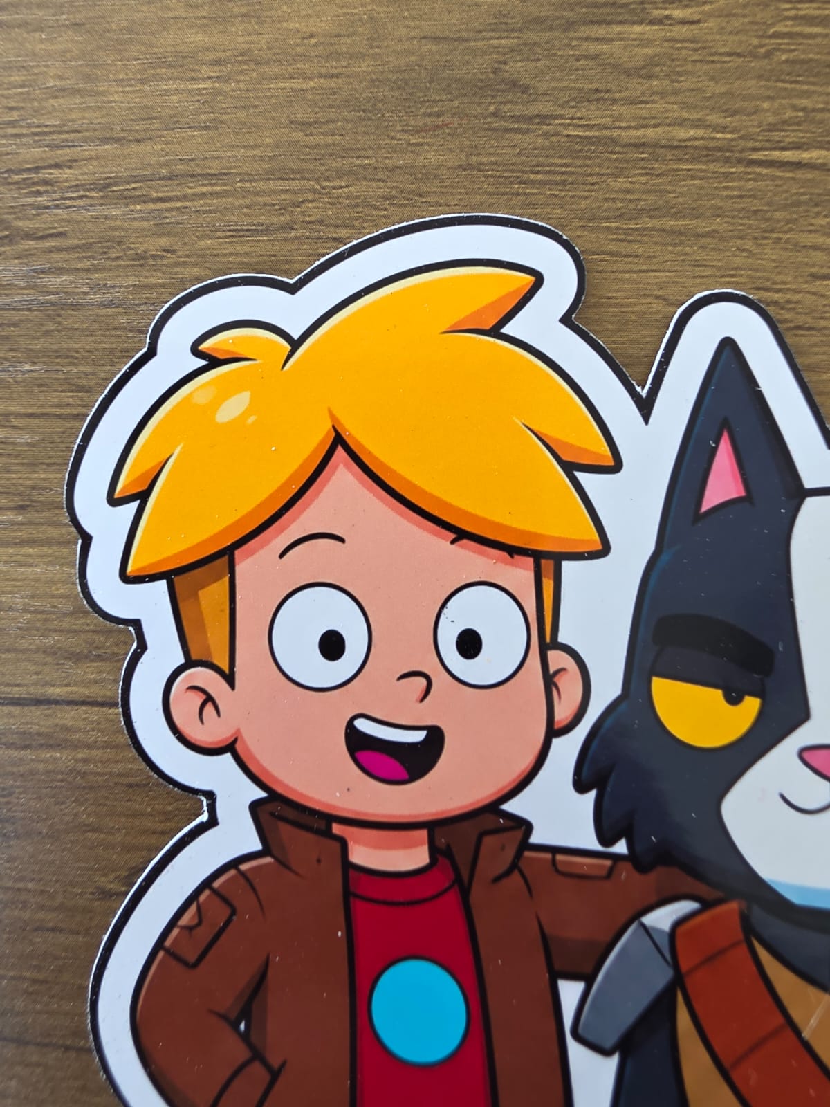 Final Space Inspired Gary & Avocato Glossy Die Cut Sticker | 2 Sizes Available