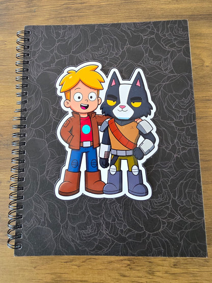 Final Space Inspired Gary & Avocato Glossy Die Cut Sticker | 2 Sizes Available