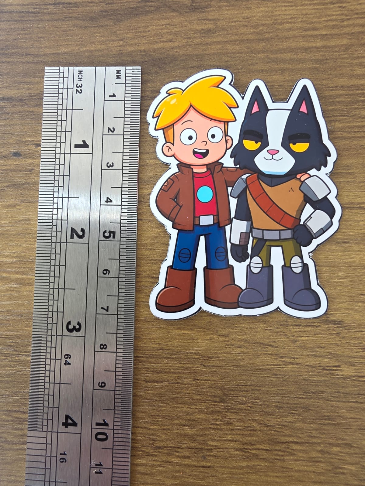 Final Space Inspired Gary & Avocato Glossy Die Cut Sticker | 2 Sizes Available