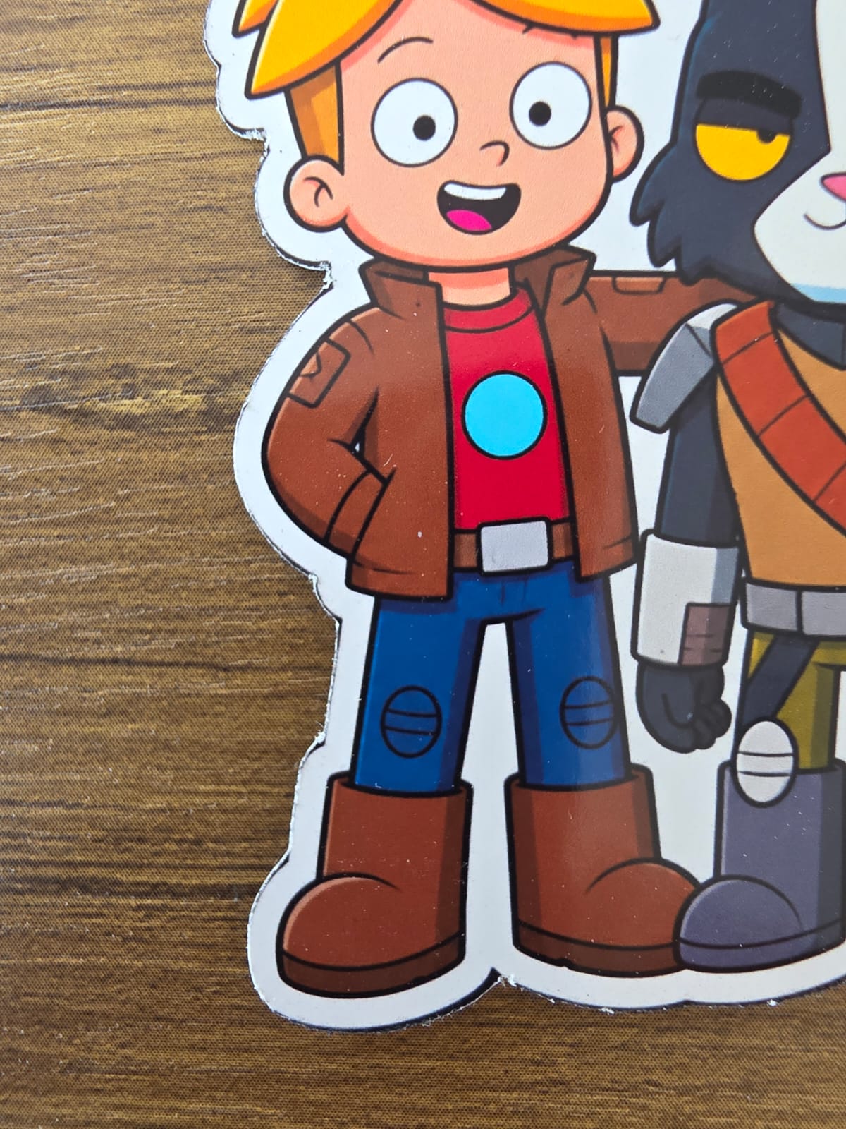 Final Space Inspired Gary & Avocato Glossy Die Cut Sticker | 2 Sizes Available