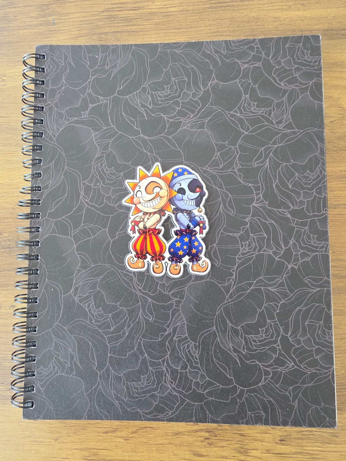Five Nights at Freddy's: Security Breach Inspired Sun & Moon Glossy Die Cut Sticker | 2 Sizes Available