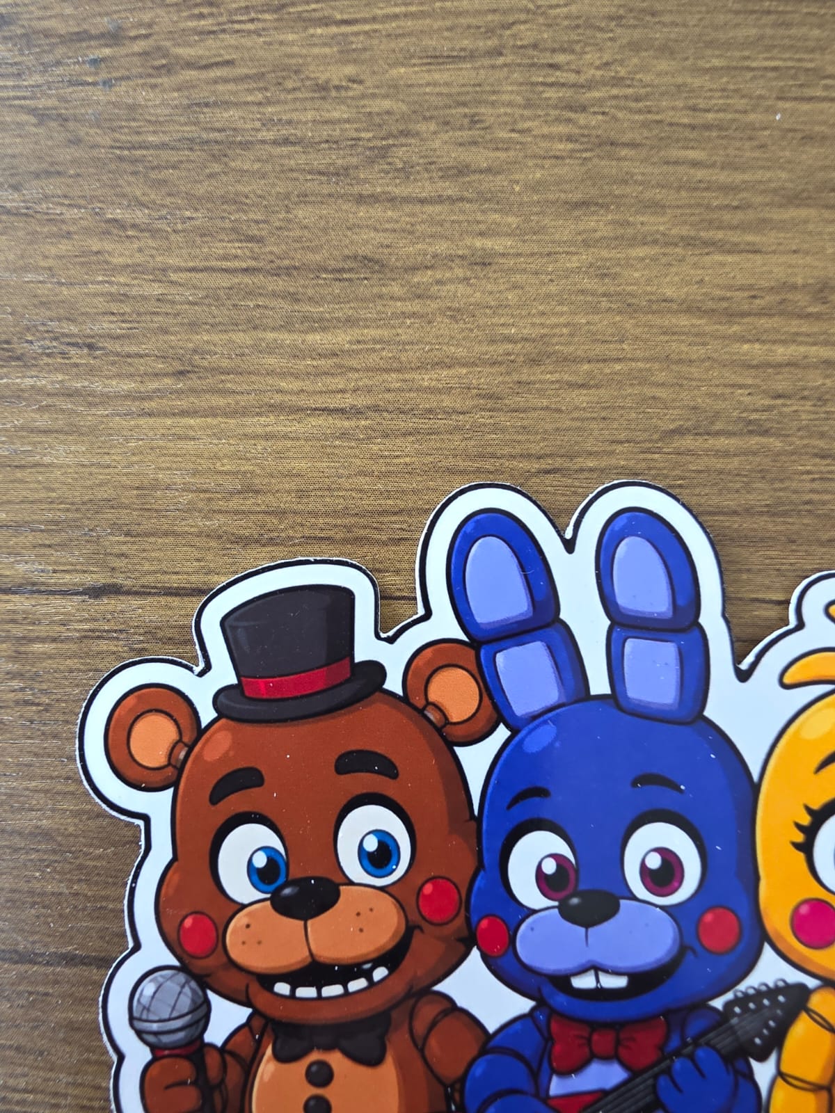 Five Nights at Freddy's Inspired Freddy Bonnie Chica Foxy Sticker | 2 Sizes Available