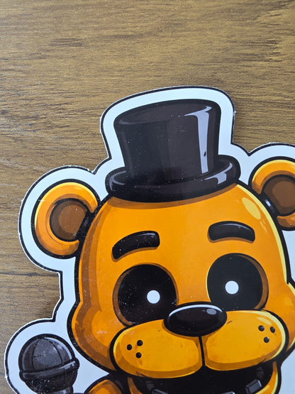 Five Nights at Freddy's Inspired Golden Freddy 'IT'S ME' Sticker | 2 Sizes Available