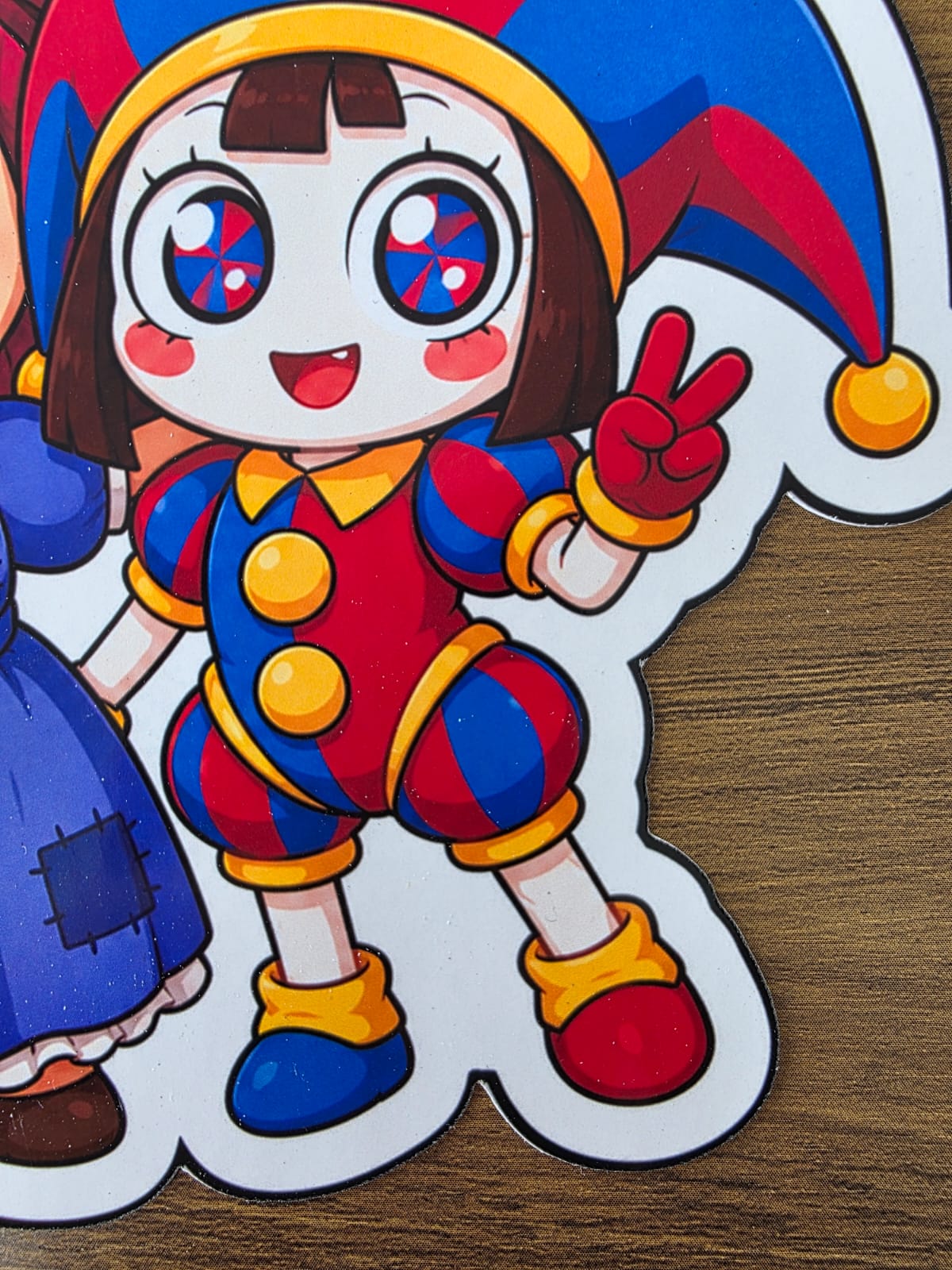 Amazing Digital Circus Inspired Ragatha & Pomni Glossy Die Cut Sticker | 2 Sizes Available