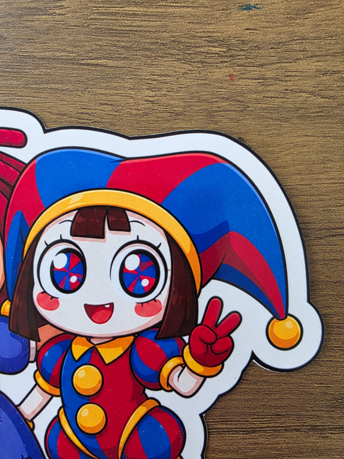 Amazing Digital Circus Inspired Ragatha & Pomni Glossy Die Cut Sticker | 2 Sizes Available