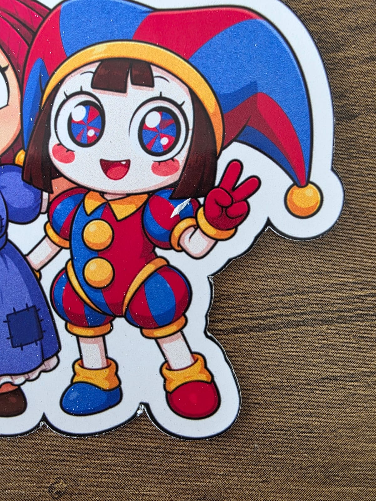 Amazing Digital Circus Inspired Ragatha & Pomni Glossy Die Cut Sticker | 2 Sizes Available